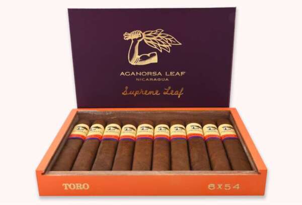 AGANORSA LEAF SUPREME LEAF TORO (6x54)
