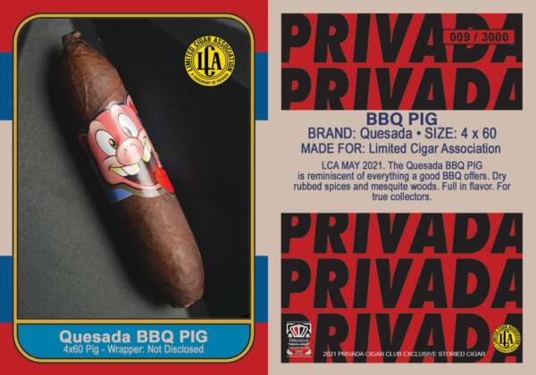 BBQ Pig by Quesada (5-Pack Cigars)